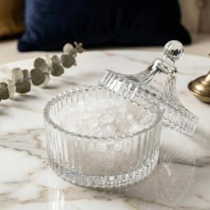 玻璃蒙古包水晶消磁盒 ( 贈白水晶)  | 水晶淨化